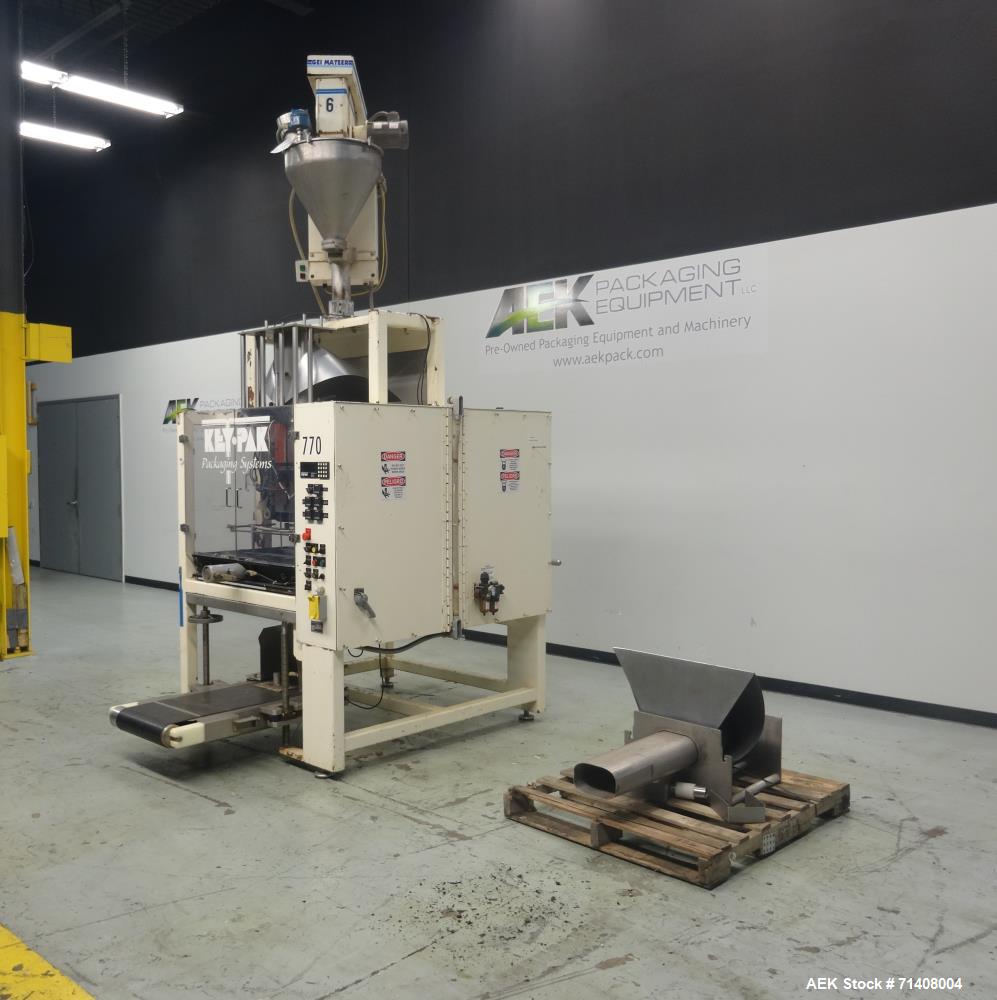 Used Key Pack Model V400S Vertical Form Fill Seal Machine