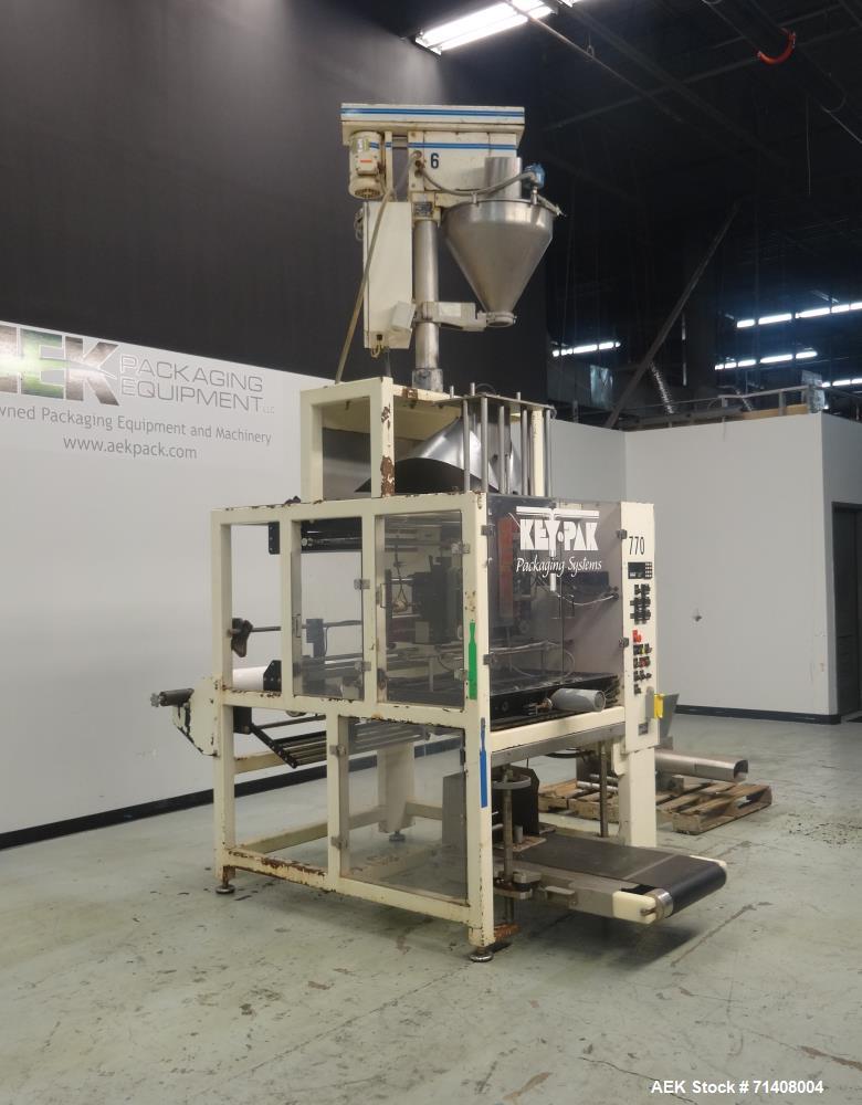 Used Key Pack Model V400S Vertical Form Fill Seal Machine