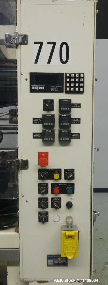 Used- Key Pack Model V400S Vertical Form Fill Seal Machine