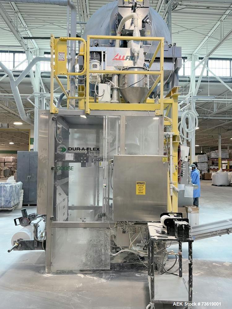 Used Matrix Packaging Pro Series 201823 Vertical Form Fill Seal Machine with All-Fill Auger Filler