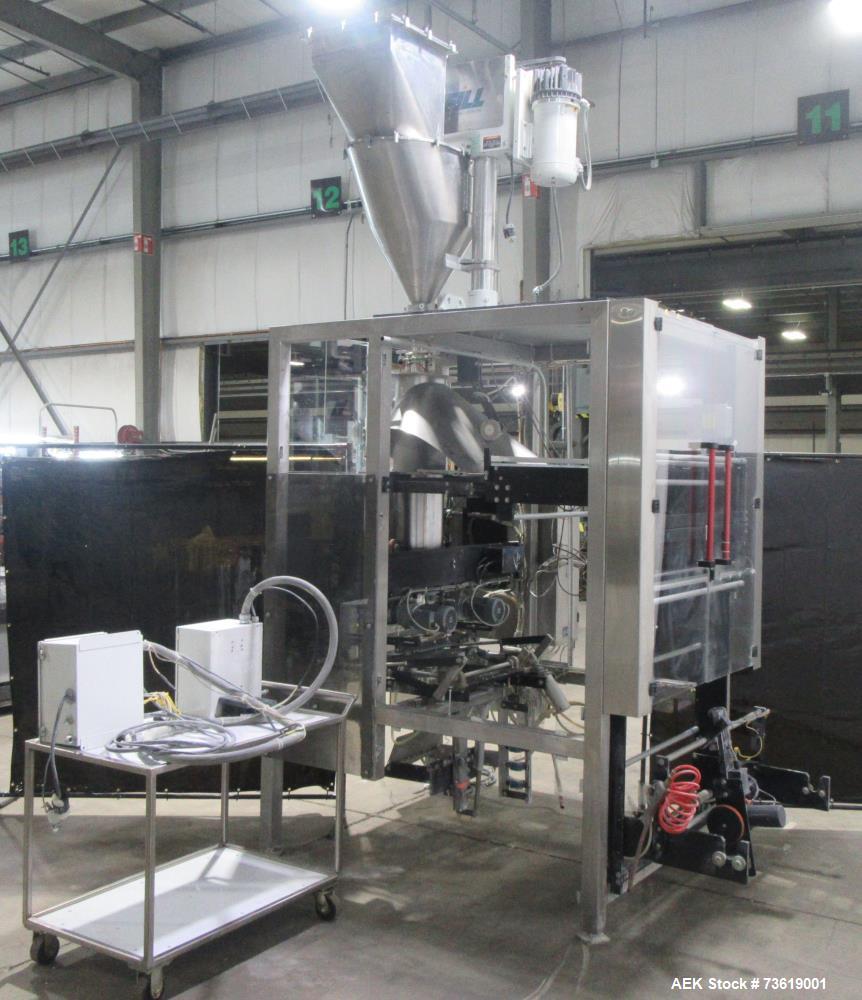 Used Matrix Packaging Pro Series 201823 Vertical Form Fill Seal Machine with All-Fill Auger Filler