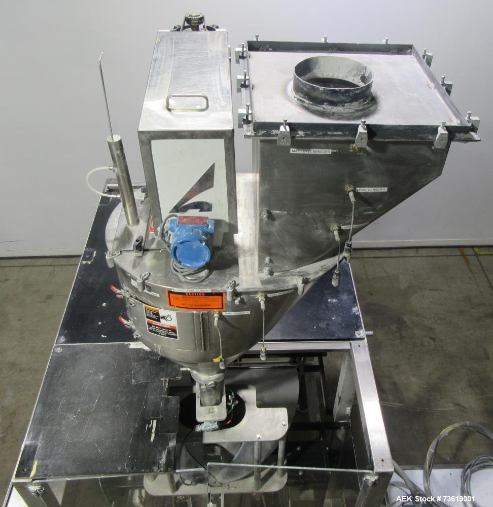 Used Matrix Packaging Pro Series 201823 Vertical Form Fill Seal Machine with All-Fill Auger Filler