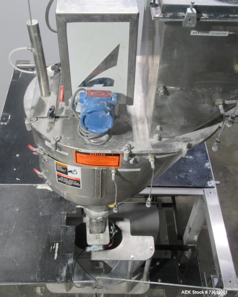 Used Matrix Packaging Pro Series 201823 Vertical Form Fill Seal Machine with All-Fill Auger Filler