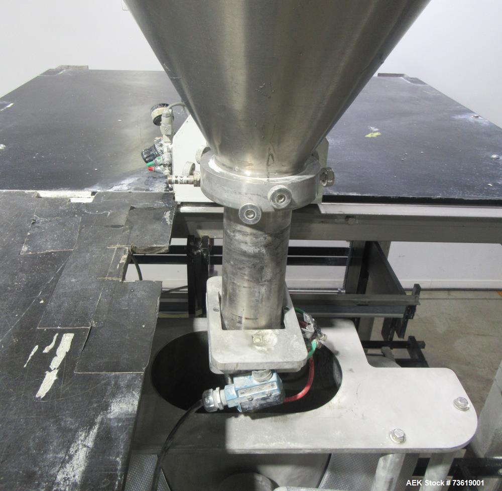 Used Matrix Packaging Pro Series 201823 Vertical Form Fill Seal Machine with All-Fill Auger Filler