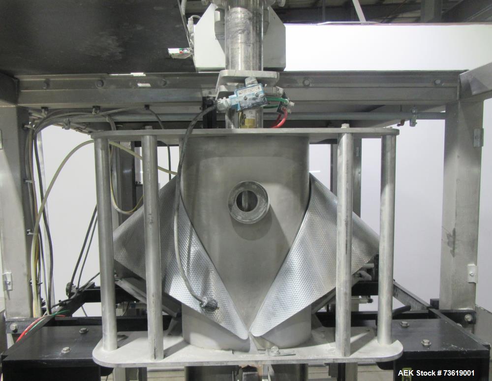 Used Matrix Packaging Pro Series 201823 Vertical Form Fill Seal Machine with All-Fill Auger Filler