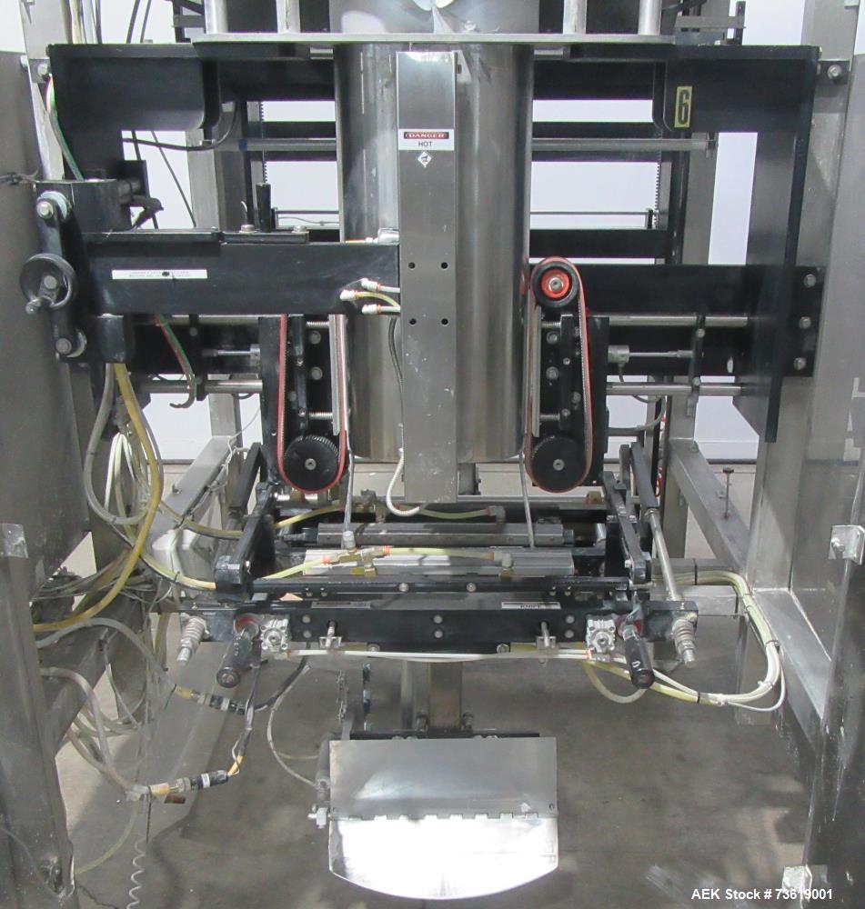 Used Matrix Packaging Pro Series 201823 Vertical Form Fill Seal Machine with All-Fill Auger Filler