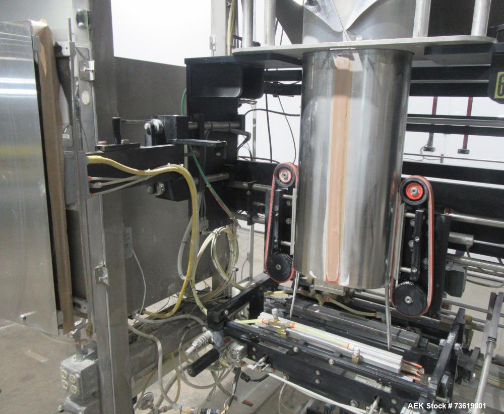 Used Matrix Packaging Pro Series 201823 Vertical Form Fill Seal Machine with All-Fill Auger Filler