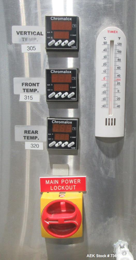 Used Matrix Packaging Pro Series 201823 Vertical Form Fill Seal Machine with All-Fill Auger Filler