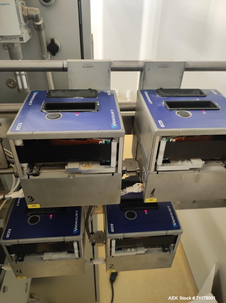 Used Omag Model CS/4 Stick Pack Form-Fill-Seal-Machine
