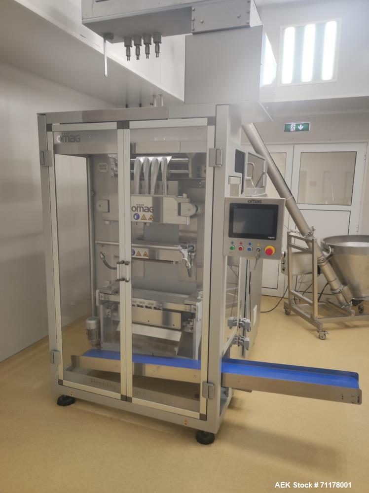 Used Omag Model CS/4 Stick Pack Form-Fill-Seal-Machine