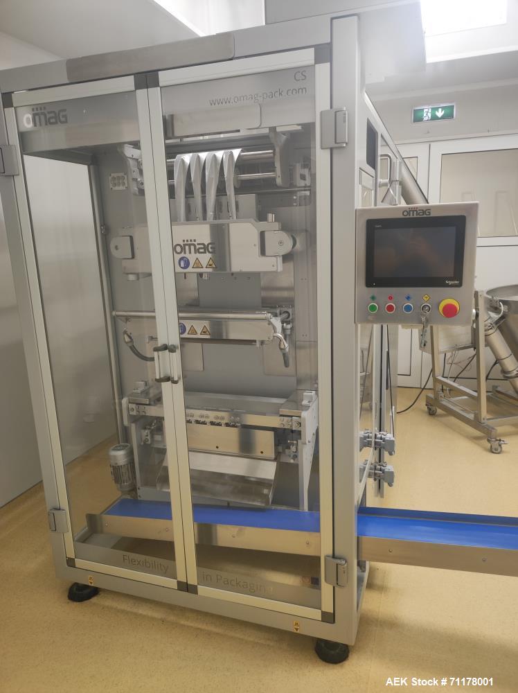 Used Omag Model CS/4 Stick Pack Form-Fill-Seal-Machine