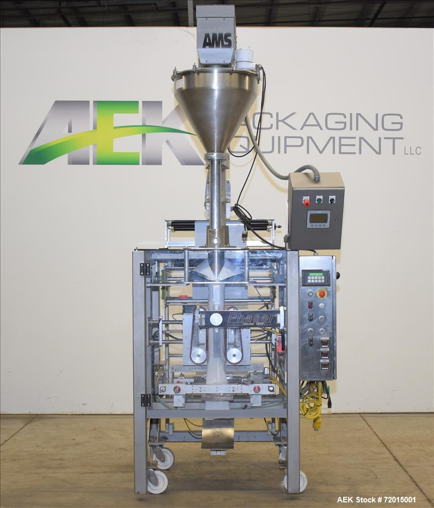 Used Parsons-Eagle Phaser 1315 Vertical Form, Fill & Seal Machine with Powder  