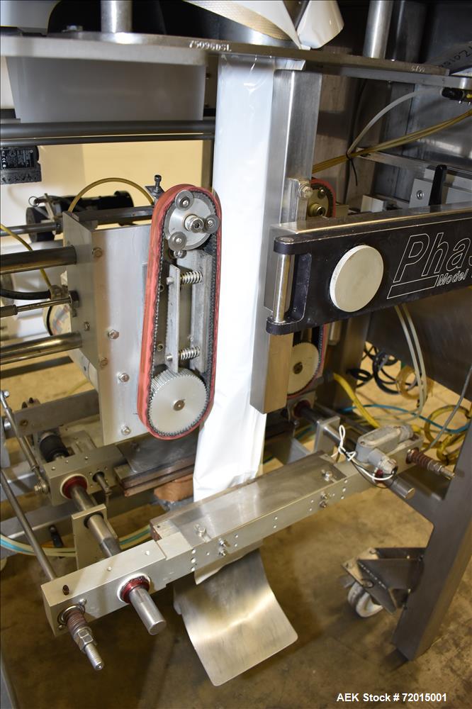 Used Parsons-Eagle Phaser 1315 Vertical Form, Fill & Seal Machine with Powder  