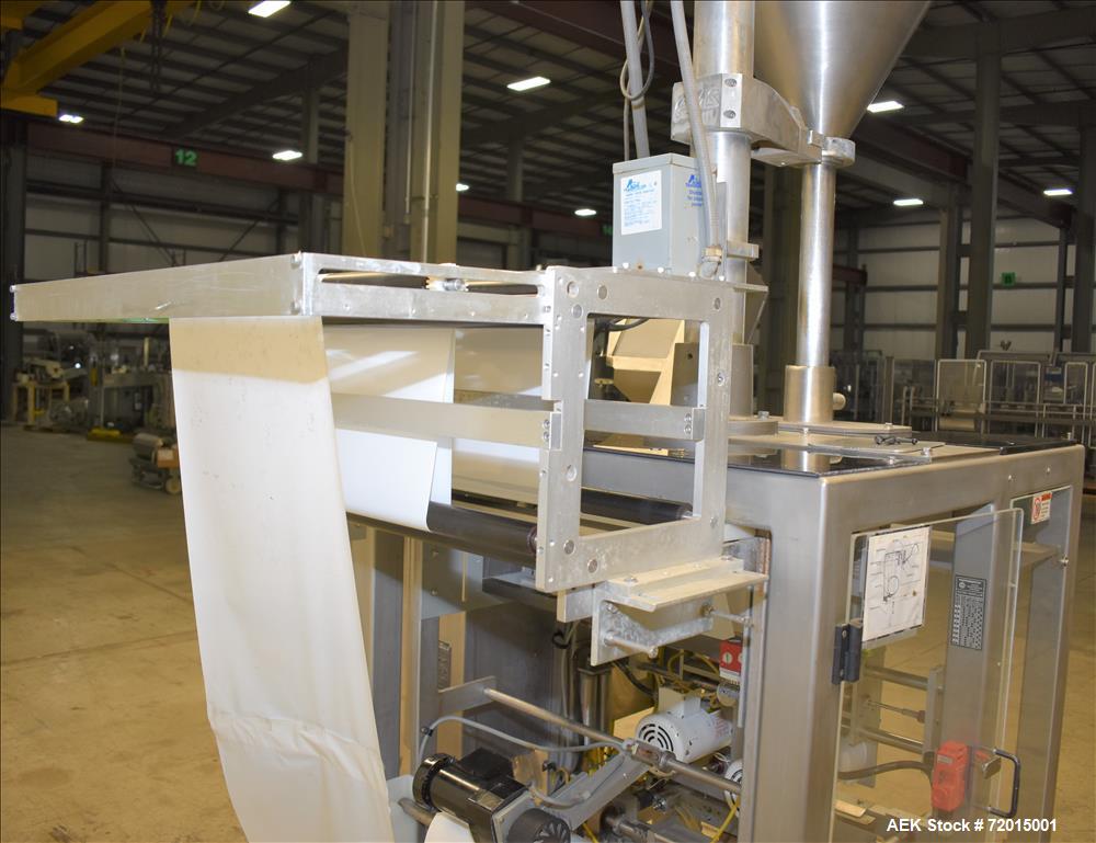 Used Parsons-Eagle Phaser 1315 Vertical Form, Fill & Seal Machine with Powder  