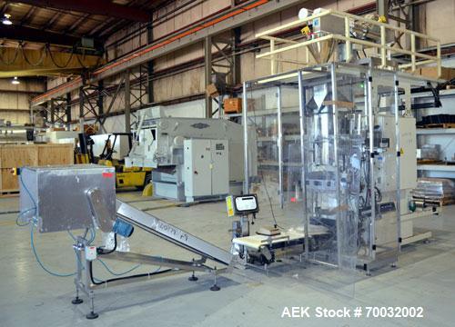 Used Prewa Form, Fill and Seal Machine, Large Bag Format 1/2 Liter to 25 Liter