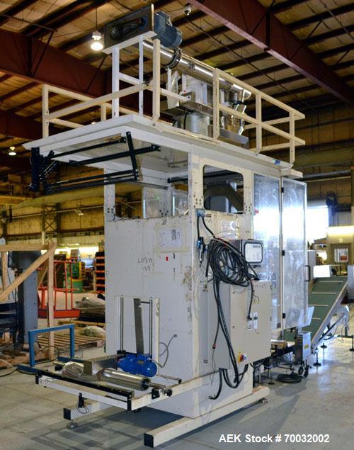 Used Prewa Form, Fill and Seal Machine, Large Bag Format 1/2 Liter to 25 Liter