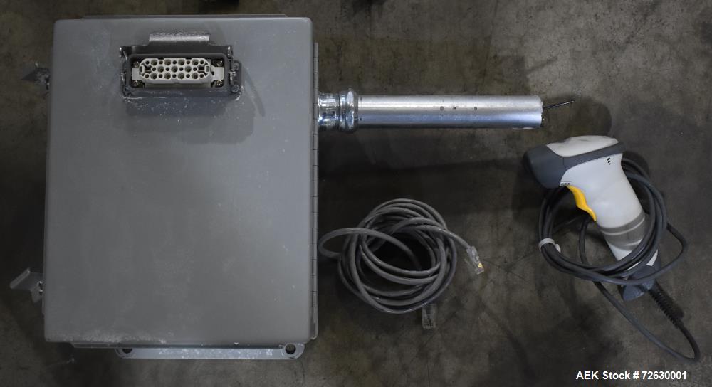 Used Rovema Model VPI-260 Vertical Form Fill and Seal Machine with Auger Filler. Capable of speeds up to 120 BPM (depending on application). Bag Size Range from: 2-3/8" - 10-7/32" or 60mm - 260mm (wi...