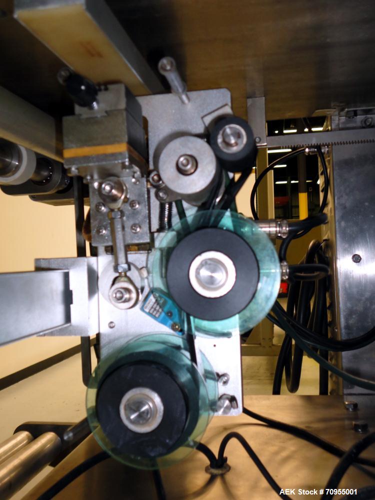 Used Telesonic Model SB-500 Vertical Form Fill and Seal Machine