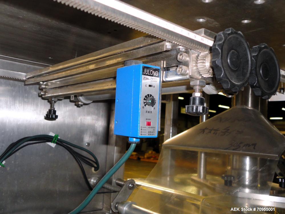 Used Telesonic Model SB-500 Vertical Form Fill and Seal Machine