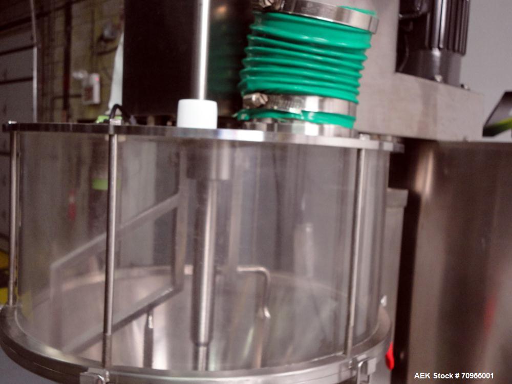 Used Telesonic Model SB-500 Vertical Form Fill and Seal Machine