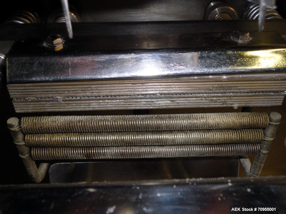 Used Telesonic Model SB-500 Vertical Form Fill and Seal Machine