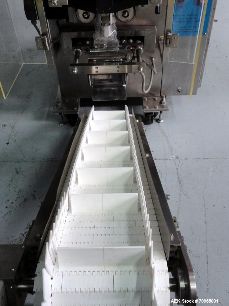 Used Telesonic Model SB-500 Vertical Form Fill and Seal Machine