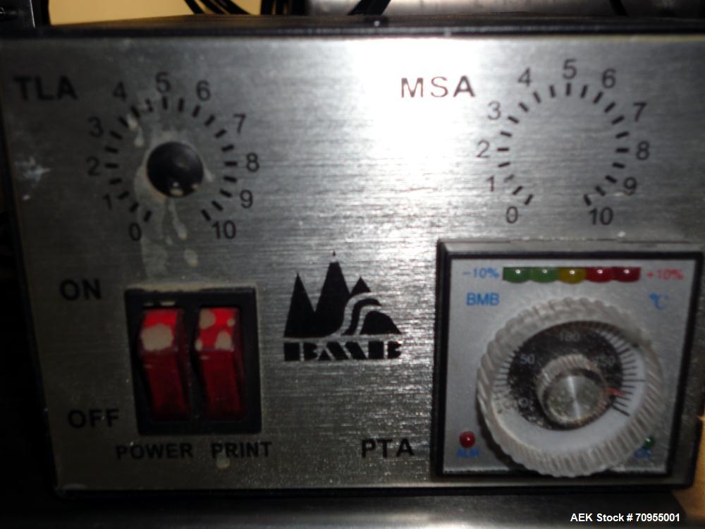 Used Telesonic Model SB-500 Vertical Form Fill and Seal Machine