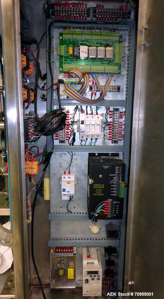 Used Telesonic Model SB-500 Vertical Form Fill and Seal Machine