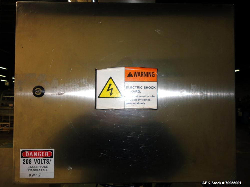 Used Telesonic Model SB-500 Vertical Form Fill and Seal Machine