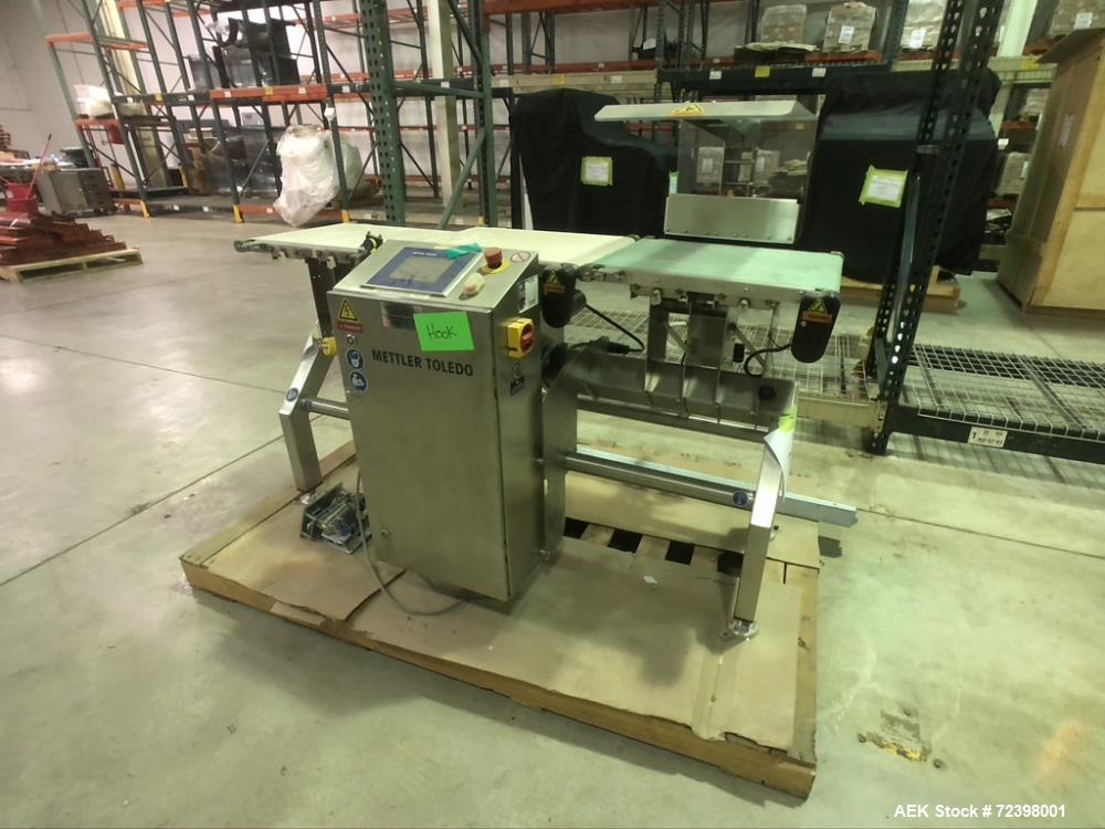 Used Viking Masek Model ES400 Vertical Form Fill Seal with Image Auger Filler. Capable of speeds up to 60 bags per minute. Bag size range: 100mm - 400mm (width) x 100mm - 600mm (length). Heat seal ja...