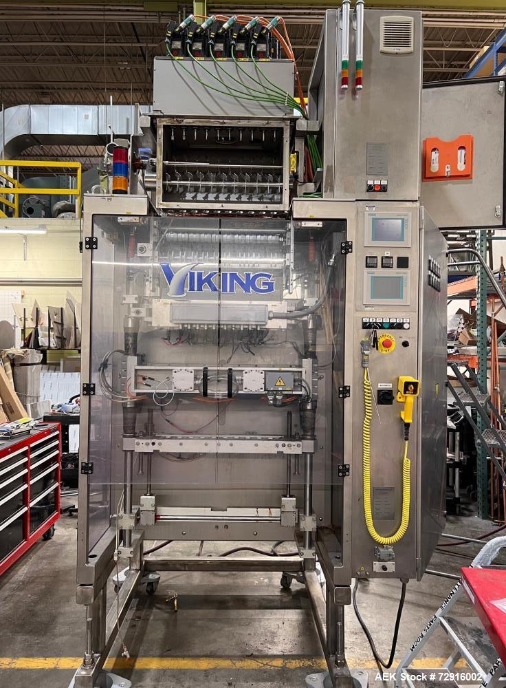 Used Viking Masek Vertical Stick Pack Machine, Model HBV4C.