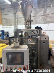 Used All-Fill Avatar VFFS Packaging System – 3–12” Bags, Auger Filler, Agitated Hopper