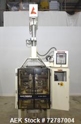Used- Hayssen Ultima Servo Vertical Form & Fill Bagger with All-Fill Filler, Model 12-16HR. Capable of up to 60 PPM, maximum...