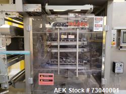 Used- Viking Masek Model SA600 Vertical Form Fill Seal Sachet Machine