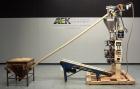 Used Keypak V200B Vertical Form Fill Seal Machine with Mateer 1900 Auger Filler
