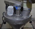 Used Rovema Model VPI-260 Vertical Form Fill and Seal Machine with Auger Filler. Capable of speeds up to 120 BPM (depending on application). Bag Size Range from: 2-3/8