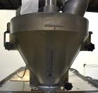 Used Rovema Model VPI-260 Vertical Form Fill and Seal Machine with Auger Filler. Capable of speeds up to 120 BPM (depending on application). Bag Size Range from: 2-3/8