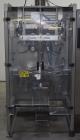 Used Rovema Model VPI-260 Vertical Form Fill and Seal Machine with Auger Filler. Capable of speeds up to 120 BPM (depending on application). Bag Size Range from: 2-3/8
