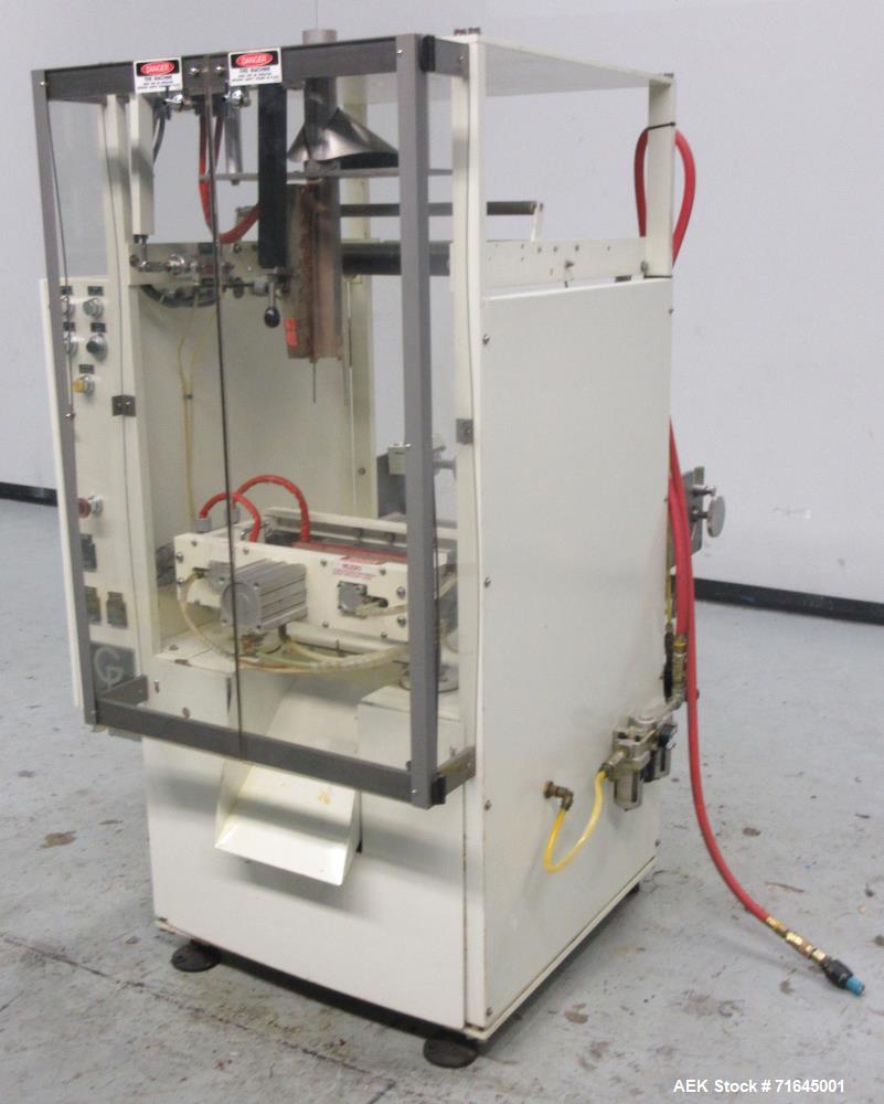 Used- General Packaging Entrada Model El LC Vertical Form Fill Seal Machine