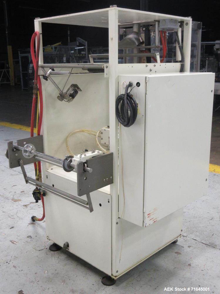 Used- General Packaging Entrada Model El LC Vertical Form Fill Seal Machine