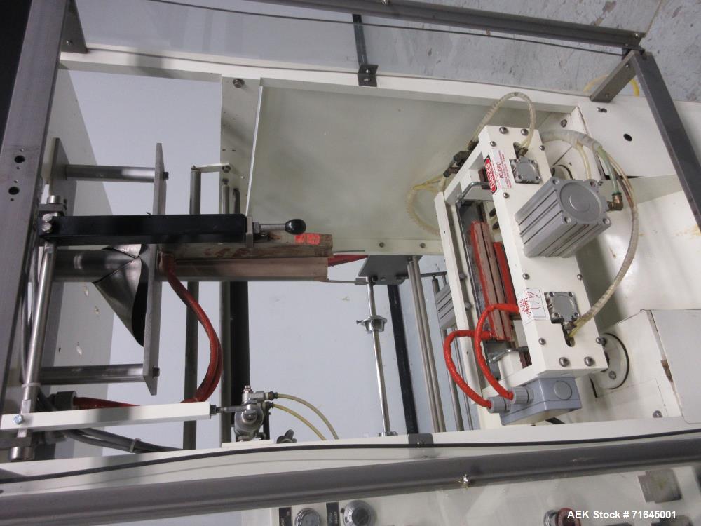 Used General Packaging Entrada Model El LC Vertical Form Fill Seal Machine