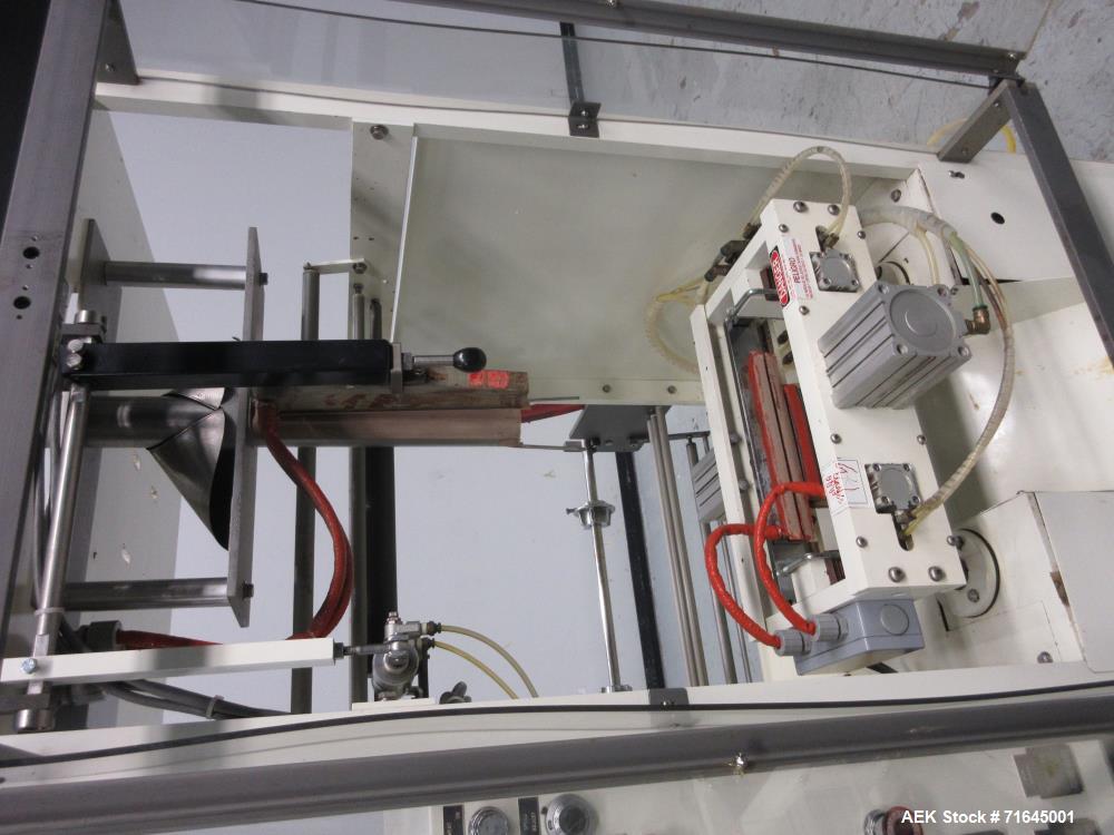 Used- General Packaging Entrada Model El LC Vertical Form Fill Seal Machine