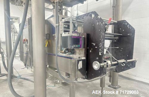 Used Hayssen Ultima 12-19HR Vertical Form Fill Seal Machine – SS Frame, AB Controls, SmartDate X40 Coder