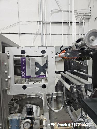 Used Hayssen Ultima 12-19HR Vertical Form Fill Seal Machine – SS Frame, AB Controls, SmartDate X40 Coder