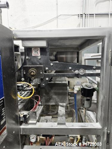 Used Hayssen Ultima 12-19HR Vertical Form Fill Seal Machine – SS Frame, AB Controls, SmartDate X40 Coder