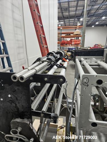 Used Hayssen Ultima 12-19HR Vertical Form Fill Seal Machine – SS Frame, AB Controls, SmartDate X40 Coder