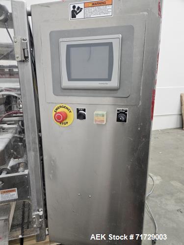 Used Hayssen Ultima 12-19HR Vertical Form Fill Seal Machine – SS Frame, AB Controls, SmartDate X40 Coder