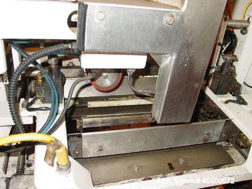 Used Hayssen Ultima CMB/SF Vertical Form Fill and Seal Bagger capable of speeds up to 110 bags per minute. Bag size range: (Width) 4" to 12" (Length) 4" to 23" Can do a 32"L bag with a double pull. C...
