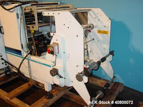 Used Hayssen Ultima CMB/SF Vertical Form Fill and Seal Bagger capable of speeds up to 110 bags per minute. Bag size range: (Width) 4" to 12" (Length) 4" to 23" Can do a 32"L bag with a double pull. C...