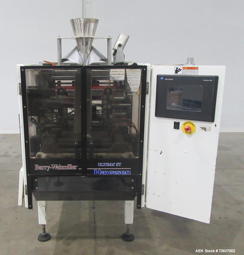 Hayssen Ultima ST VFFS Bagger with Allen Bradley PLC Controls